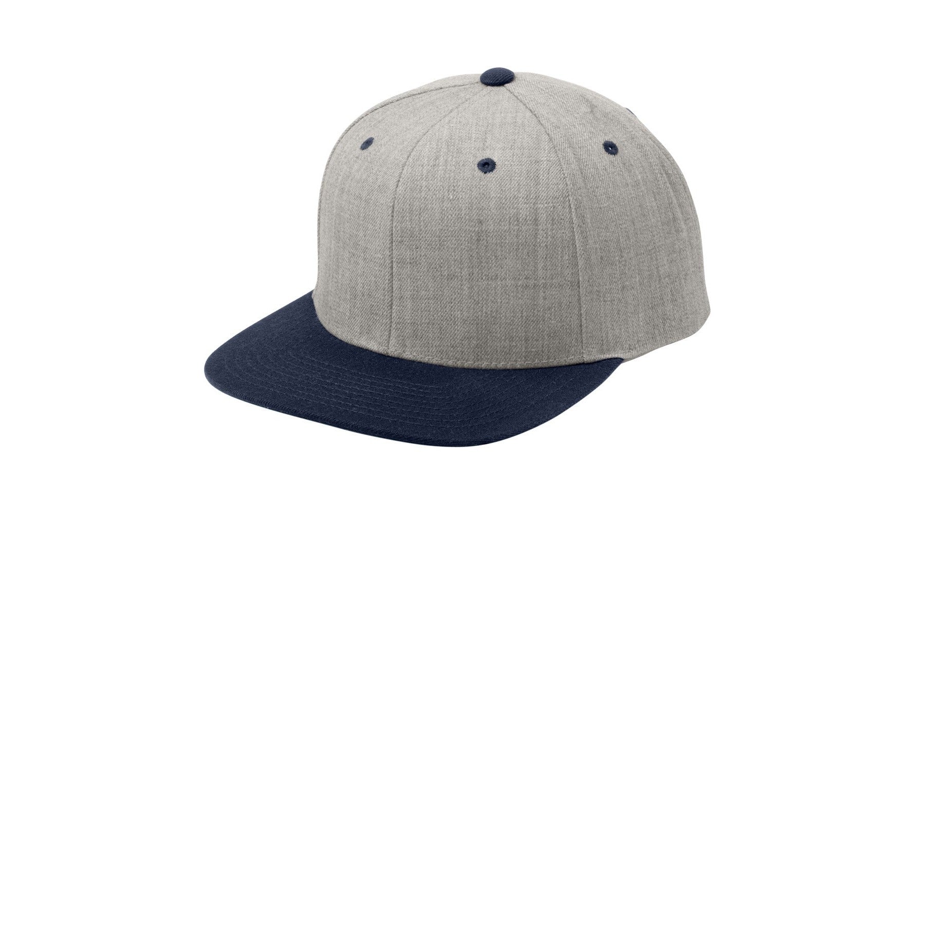 Sport-Tek-Sport-Tek® YP Classics® Flat Bill Snapback Cap. STC19-MedTech-11